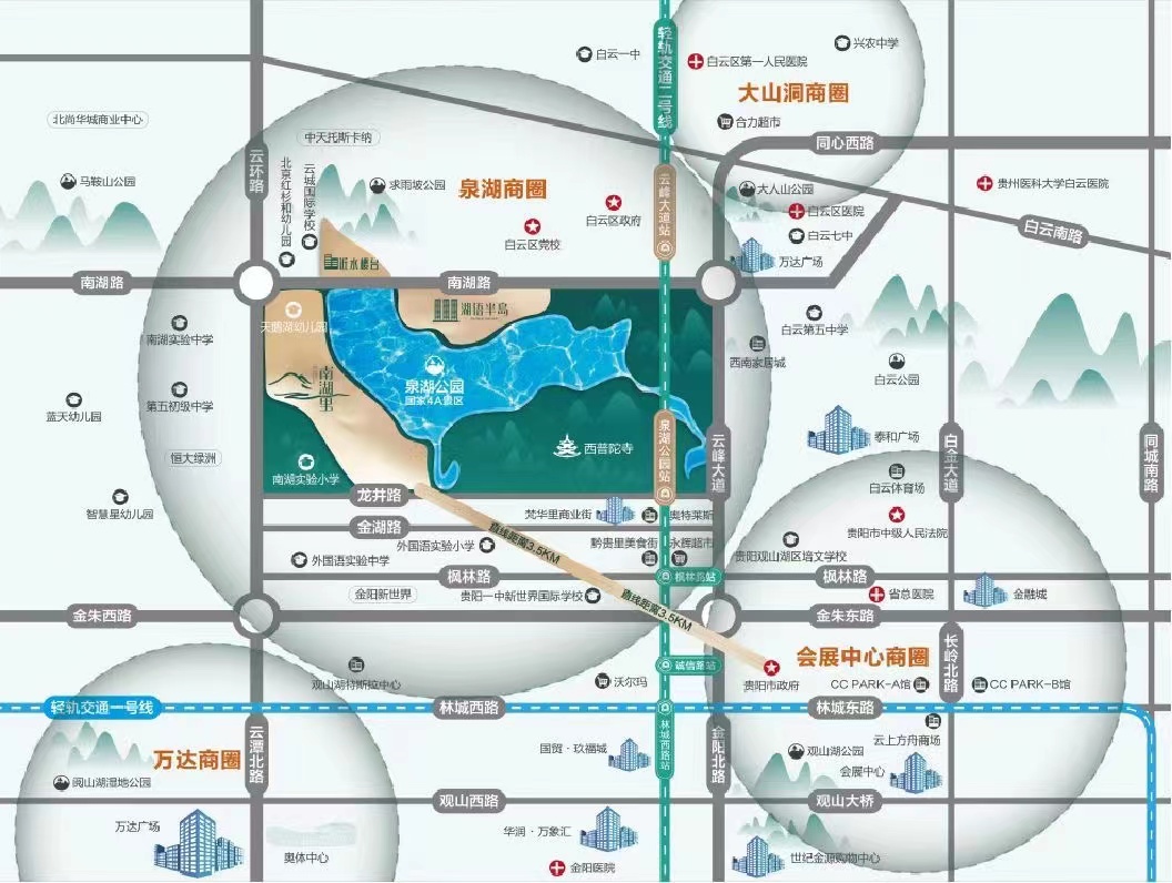 景融南湖里区位图